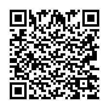 Codice QR per il numero di telefono +2693227692