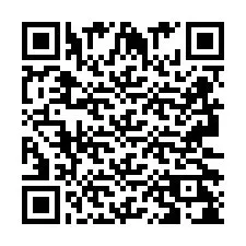 QR-code voor telefoonnummer +2693228026