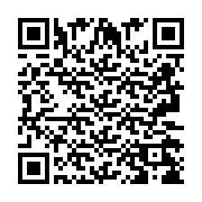 Codice QR per il numero di telefono +2693228688