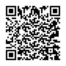 Código QR para número de teléfono +2693228988