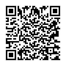 Código QR para número de teléfono +2693231002