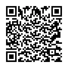 Código QR para número de teléfono +2693231501