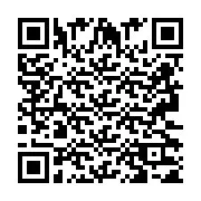 Código QR para número de teléfono +2693231522