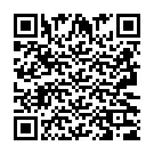 QR код за телефонен номер +2693231638