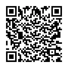 Codice QR per il numero di telefono +2693231804