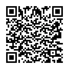 Codice QR per il numero di telefono +2693231918