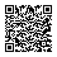 Codice QR per il numero di telefono +2693231949