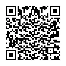 QR код за телефонен номер +2693232008