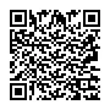 Código QR para número de teléfono +2693232104