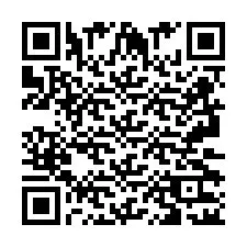 QR-koodi puhelinnumerolle +2693232134