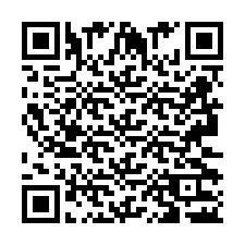 QR-koodi puhelinnumerolle +2693232332