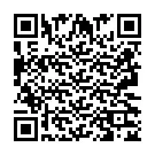 Código QR para número de teléfono +2693232428