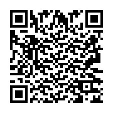 Codice QR per il numero di telefono +2693232439