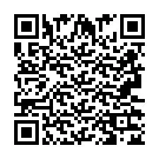 Codice QR per il numero di telefono +2693232447