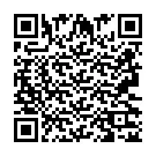 Codice QR per il numero di telefono +2693232523