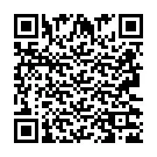 Código QR para número de teléfono +2693232612