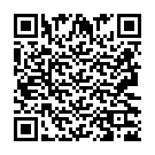 QR-code voor telefoonnummer +2693232629