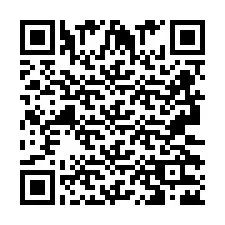 Codice QR per il numero di telefono +2693232663