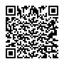 QR код за телефонен номер +2693232823