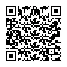 Codice QR per il numero di telefono +2693233001