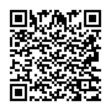 Código QR para número de teléfono +2693233026