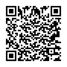 QR Code pour le numéro de téléphone +2693233407