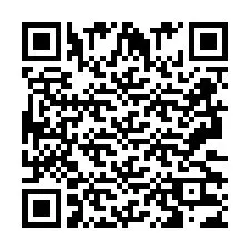 QR-code voor telefoonnummer +2693233421