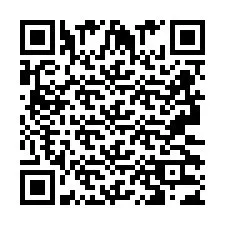 Codice QR per il numero di telefono +2693233423