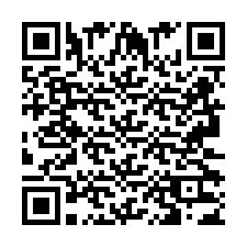 Codice QR per il numero di telefono +2693233426