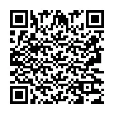 QR код за телефонен номер +2693233428