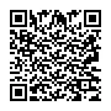 QR код за телефонен номер +2693233434