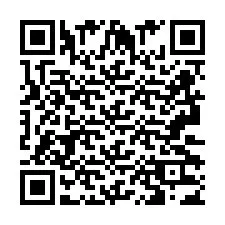 Codice QR per il numero di telefono +2693233435