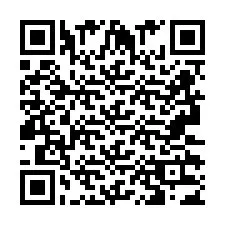 Codice QR per il numero di telefono +2693233447