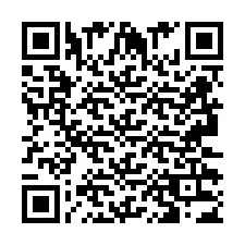 Codice QR per il numero di telefono +2693233456