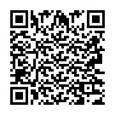 Código QR para número de teléfono +2693233466