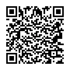 Codice QR per il numero di telefono +2693233467