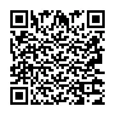 Código QR para número de teléfono +2693233486