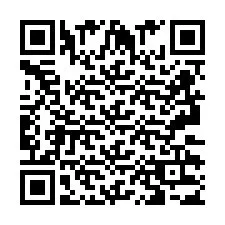 QR-code voor telefoonnummer +2693233550