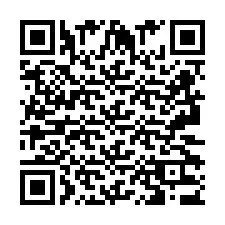 QR код за телефонен номер +2693233628