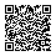 QR-code voor telefoonnummer +2693233998