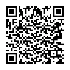 QR-code voor telefoonnummer +2693235468