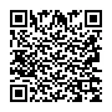 Código QR para número de teléfono +2693235496