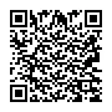 Codice QR per il numero di telefono +2693235623