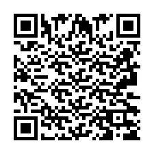 QR код за телефонен номер +2693235624