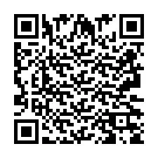 QR-code voor telefoonnummer +2693235824