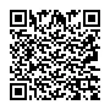 QR-code voor telefoonnummer +2693235848