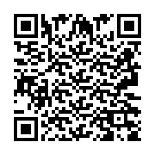 Código QR para número de telefone +2693235868