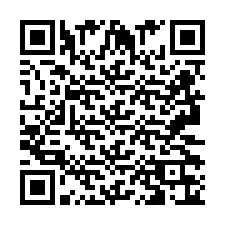 Codice QR per il numero di telefono +2693236029