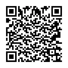 Código QR para número de telefone +2693236043