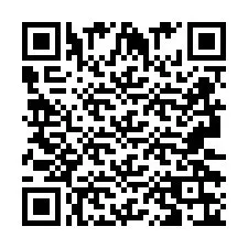 Código QR para número de teléfono +2693236077